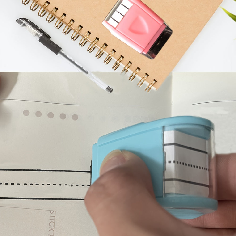 Handwriting Lines Practice Roller Stamp Self Inking Line Rolling Stamps