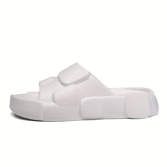 Men's Non Slip Platform Slides Comfortable Cloud Slides