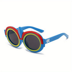 Cartoon Frame Sun Protection Sunglasses for Traveling Party Gift