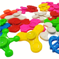 Spinning Top Toys - Set of 24 - Fun Hand Spinning Toys for Parties and Games