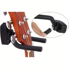 Guitar Wall Mount Hanger for All Size Instruments Easy Install