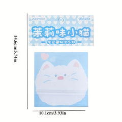 100 Sheets Cartoon Animal Memo Pad Scrapbook DIY Decorative Material