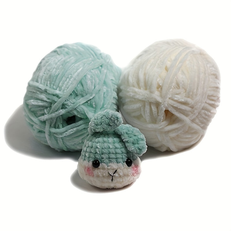 3pcs Soft Chenille Yarn Blanket Yarn for Knitting Crochet DIY 3 50 G