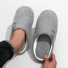 Men's Cozy Indoor Slippers with Plush Lining