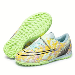 Youth Soccer Cleats AG Football Shoes - Anti-Skid & Wear-Resistan