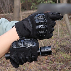 Paris Hard Knuckle Gloves Touch Screen Airsoft Cycling Motorcycle Riding Gloves