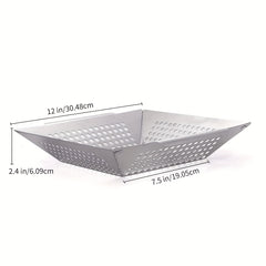 Heavy Duty Grill Basket Large Grilling Basket Stainless Steel
