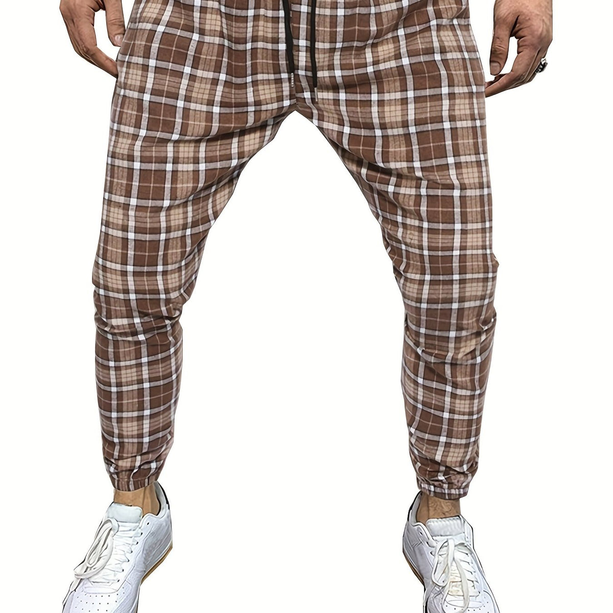 Men's Plaid Casual Slacks