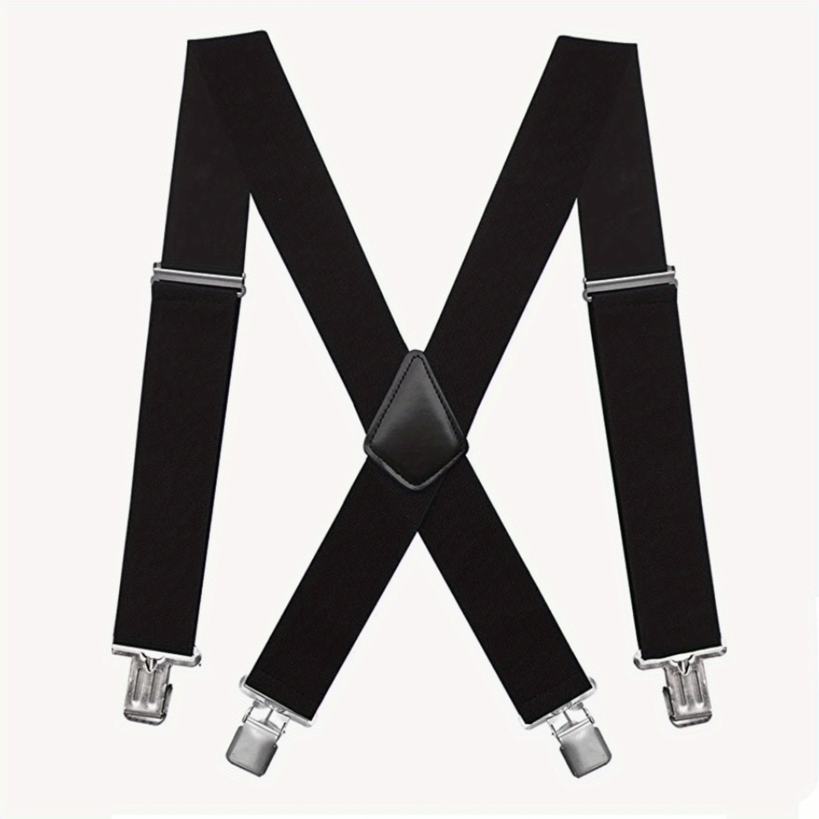Men's Adjustable Elastic Suspenders with Comfortable Straps