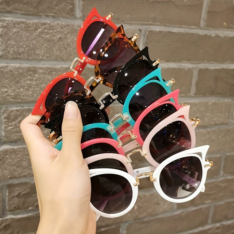 Cat Eye Sunglasses For Women Kids UV400 Sun Shades Glasses