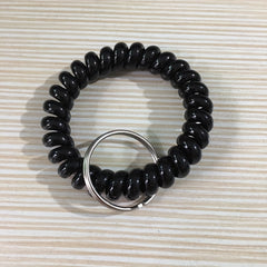 Coli Wire Bracelet Keychain Hair Tie Key Ring Purse Bag Charm Earphone Accessory