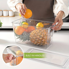16pcs Refrigerator Storage Box Food Classification Storage Tank