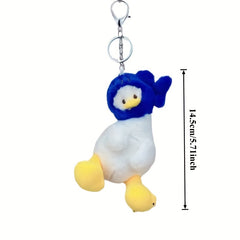 Yellow Duck Plush Keychain & Charm Soft Stuffed Animal