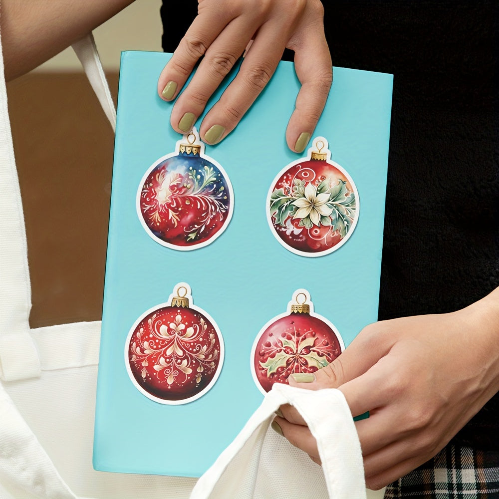 YIIMANNER 50 Pack Cartoon Christmas Graffiti Stickers Vinyl