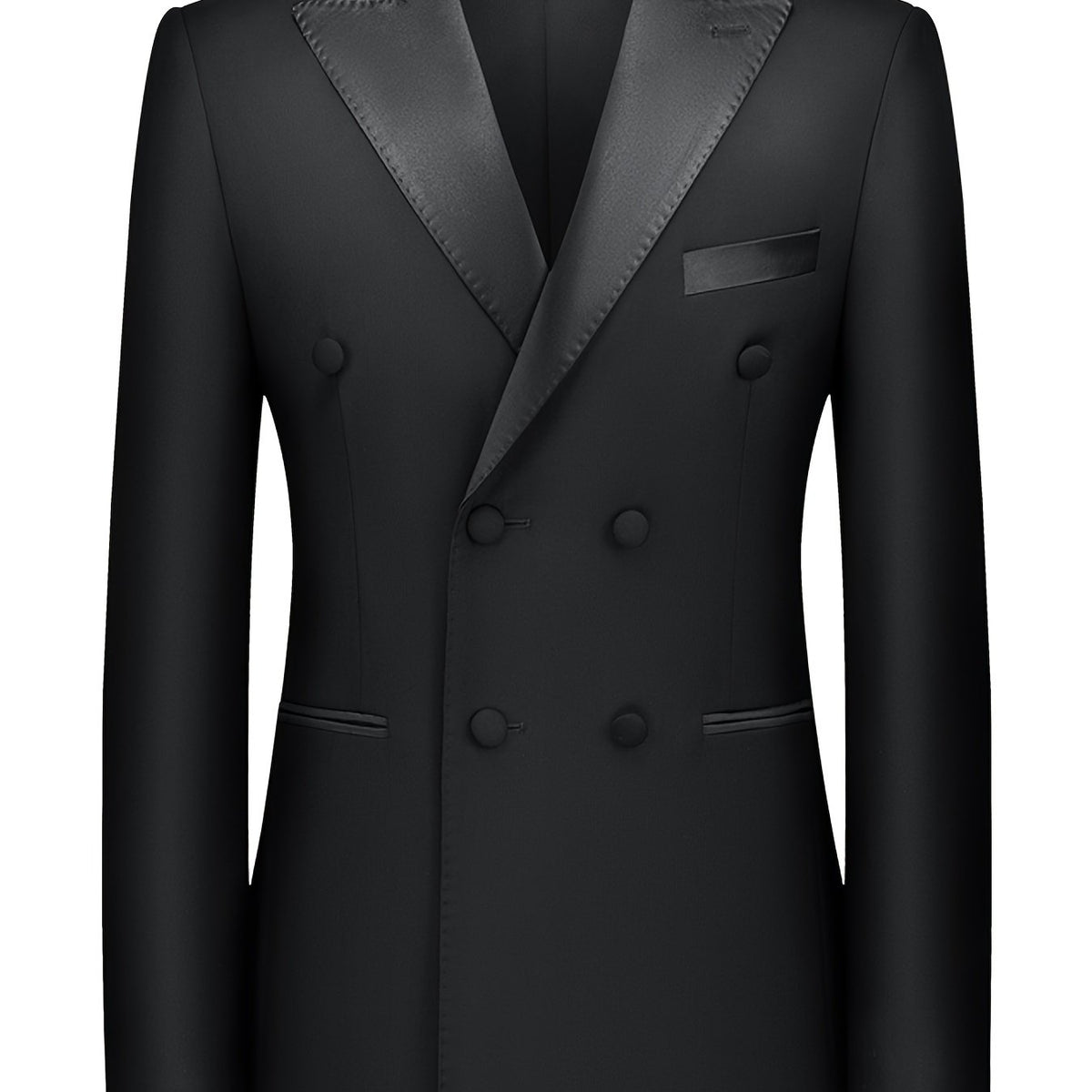 Men's Double Breasted Suit Top