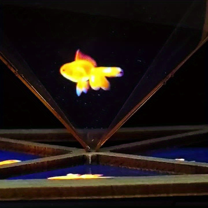 Wooden DIY 3D Holographic Projector Kit Science Experiment