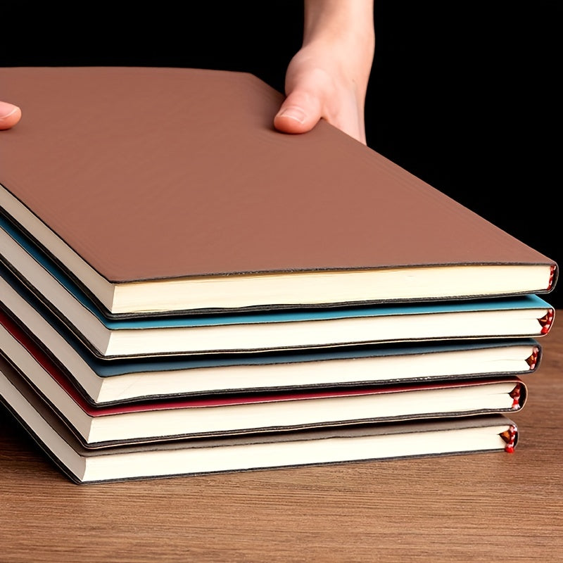 A5 Leather Notebook with 200 Pages