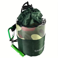 Emergency Sleeping Bag Lightweight Waterproof Thermal & Whistle