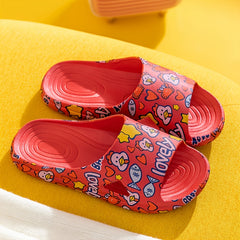 Cartoon Pattern Slippers Soft Bottom Slides