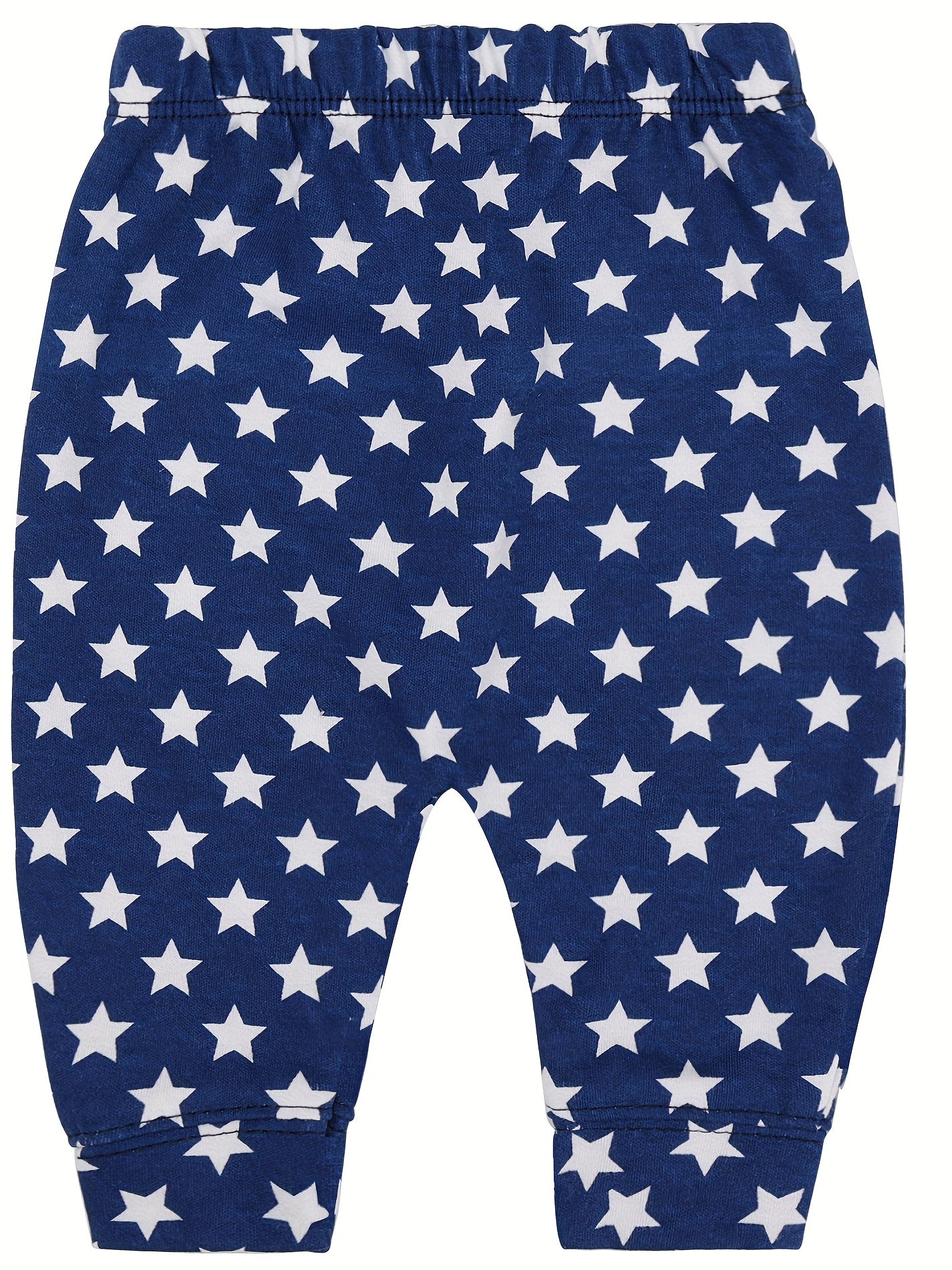 2 Pcs Comfy 100% Cotton Pants For Baby Girls 3-6 Months