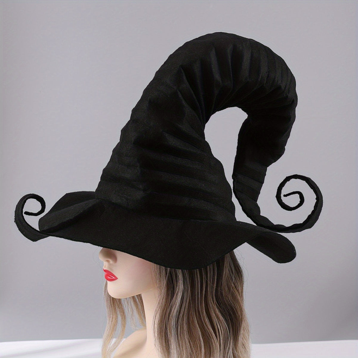 Witch Costume Hat Stage Performance Party Props Women Girls Accessories
