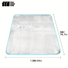 TANXIANZHE Double Sided Aluminum Film Moisture Repellent Waterproof Mat