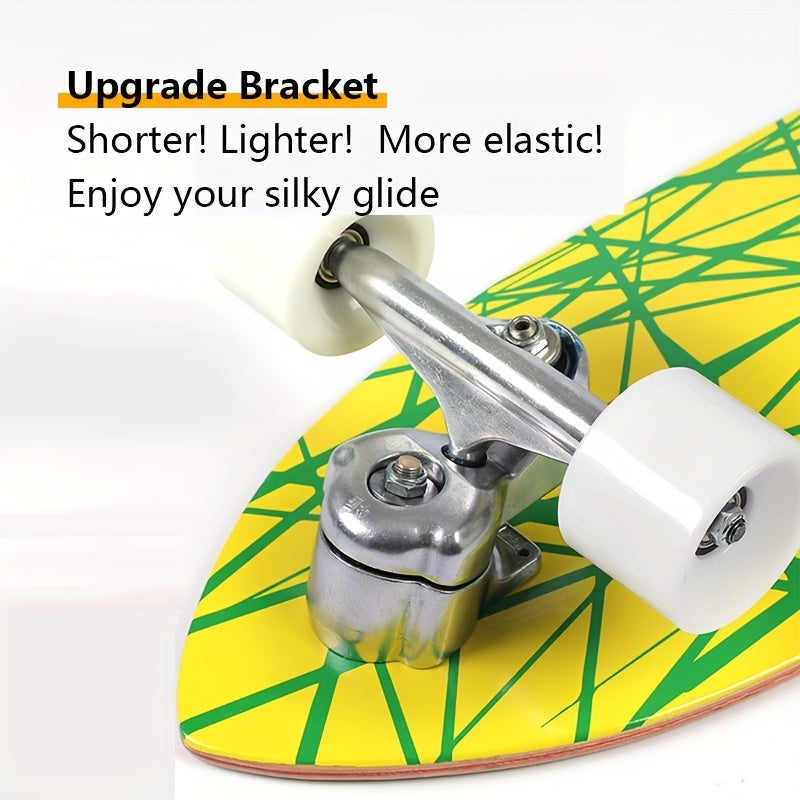 Durable Wooden Skateboard Waterproof Professional Stable Size 31
