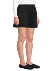  Sporty Shorts Women's Plus Solid Elastic High Rise Slim Fit