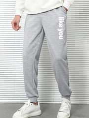 Like You Graphic Print Men's Sweatpants