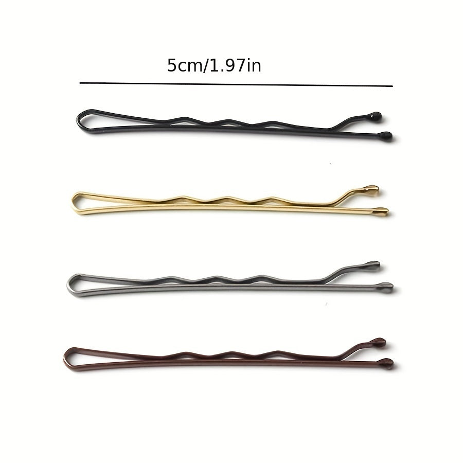 50 Mixed Metal Hair Clips Hair Pin for Women Girls Braids Bangs
