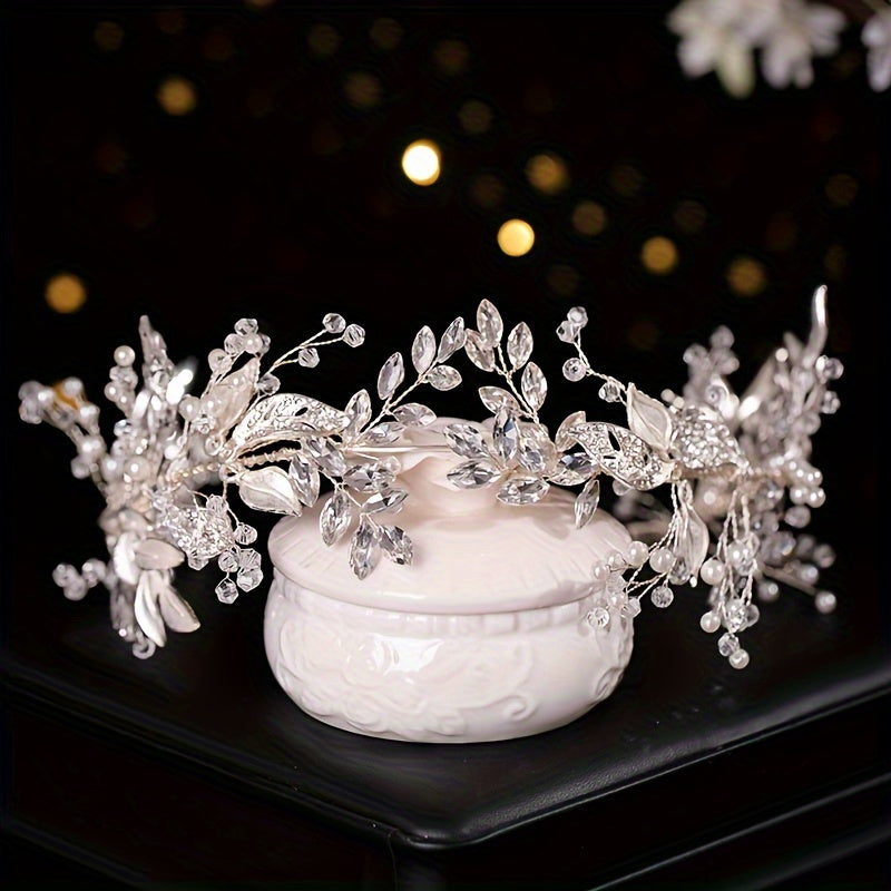 Hair Vine Headband Bridal Wedding Accessory Floral for Parties & Events