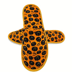 Ghost Pumpkin Slippers Indoor Flat Mute Slippers Women