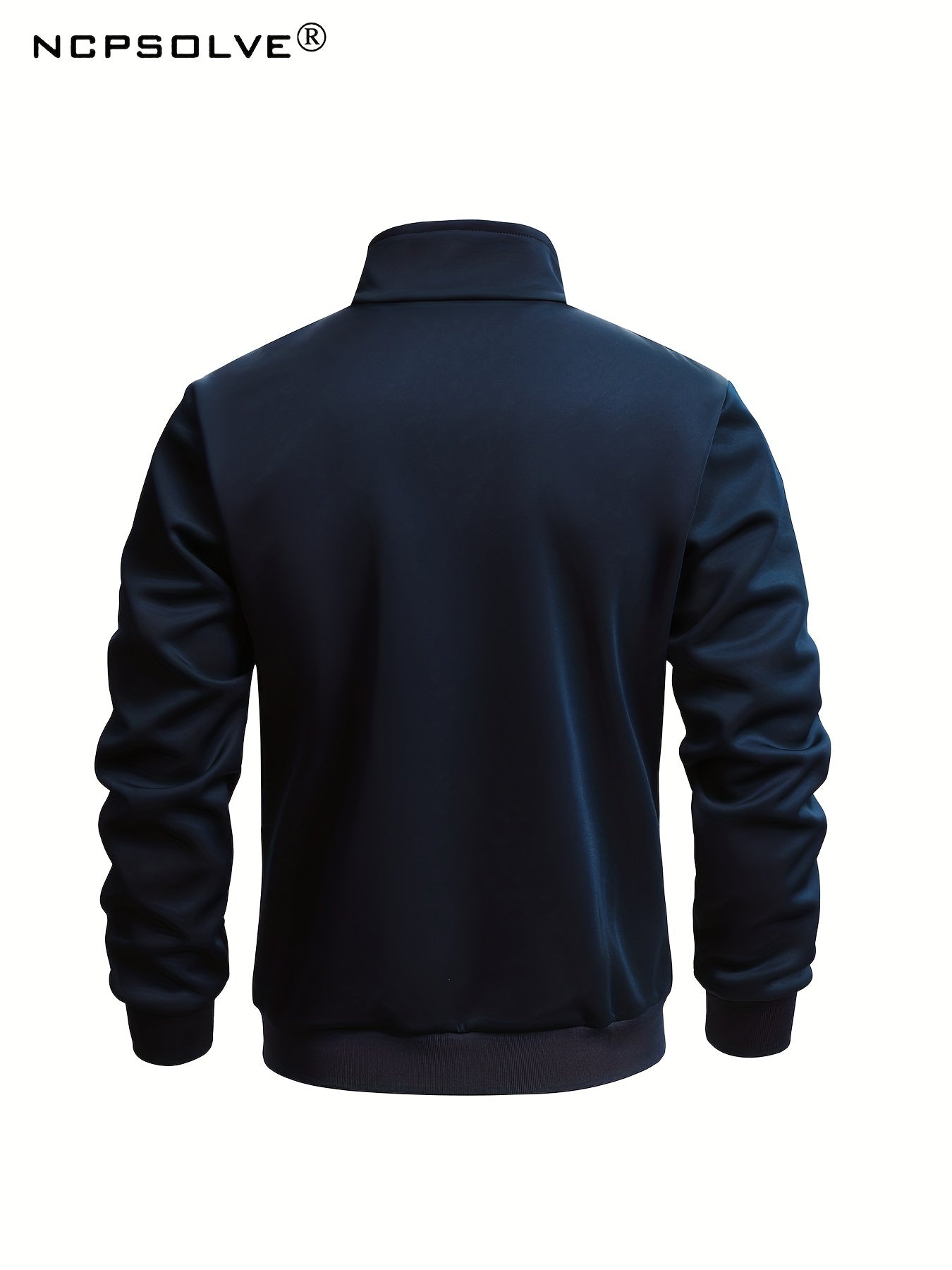 Men's Sports Suit Stand Collar Jacket & Comfortable Pants