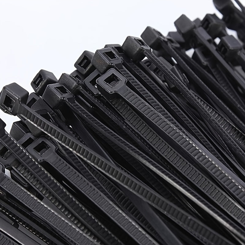 100pcs Self Locking Cable Ties for Organising Wires 0.9-14.99-19