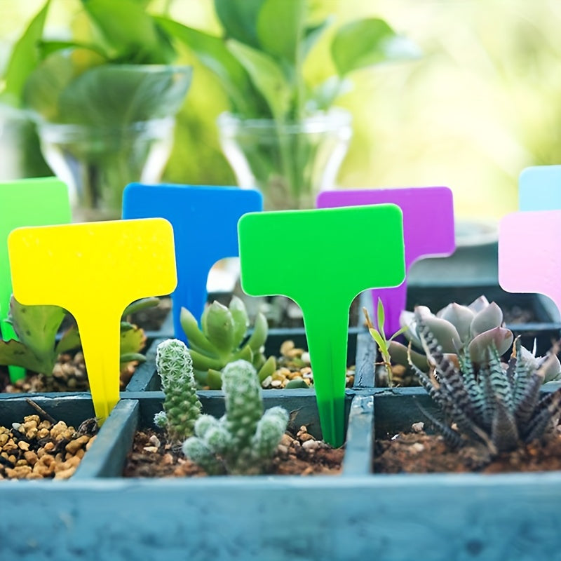 50pcs Plant Labels Succulent Flower Cards Waterproof Tags