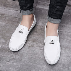 Men's Moc Toe Loafer Shoes Non slip Slip On Shoes Spring/Summer