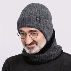 Winter Coldproof Beanie Hat Neck Gaiter Set