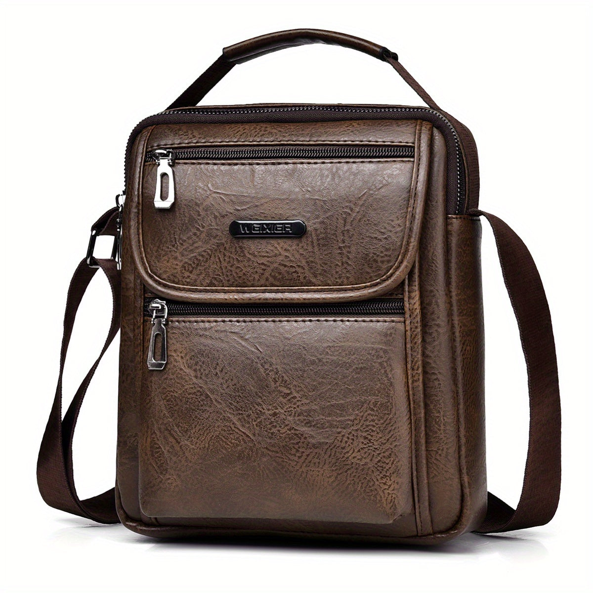 WEIXIER Men's Waterproof Business Messenger Bag