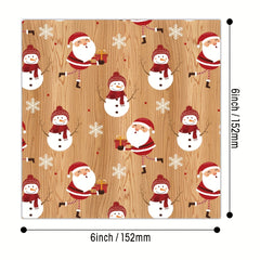 Christmas Scrapbook Paper Pad - 24 Sheets - 6x6 Pack