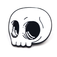 Cartoon Skull Alloy Drip Oil Brooch Clothing Bag Accessories