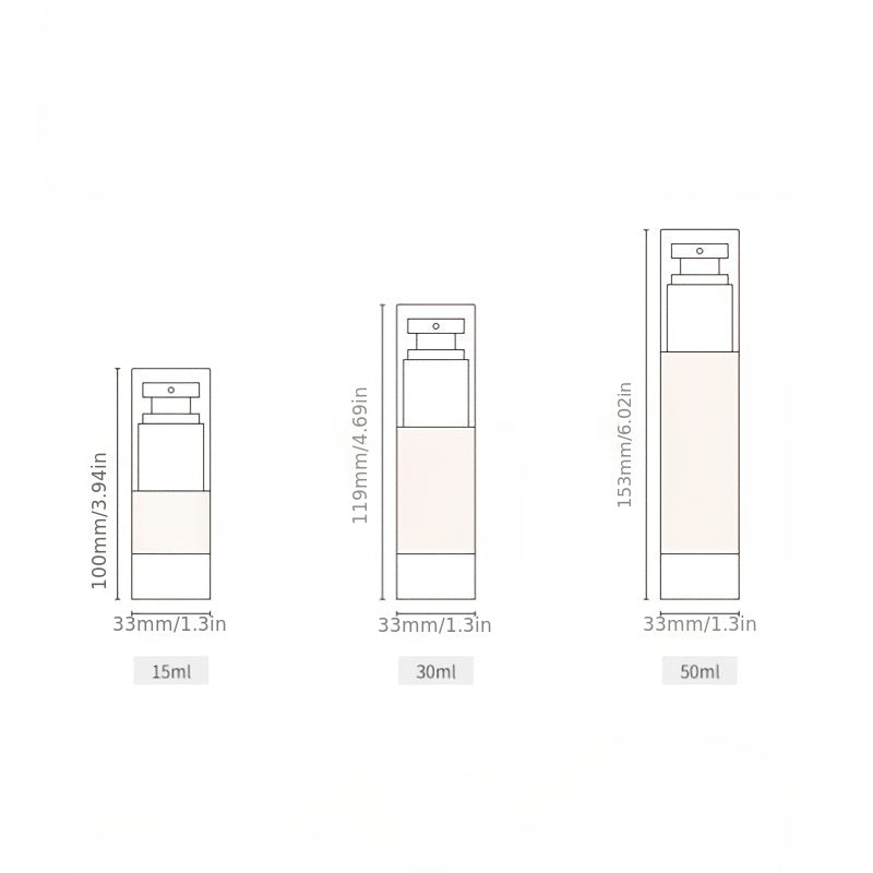 Refillable Pump Bottle Travel Spray Bottle Makeup Water Outdoor Travel