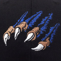 Anime Paw Embroidered Baseball Cap Hip Hop Unisex Sun Hat Adjustable