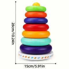 Interactive Sensory Stacking Toy for Ages 0+ with Music & Sounds