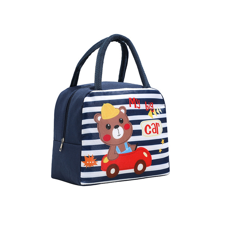 Cartoon Bento Bag Lunch Box Insulation Storage Handbag