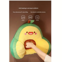 Avocado Plush Fruit Pillow Funny Fruit Throw Pillows Stuffed