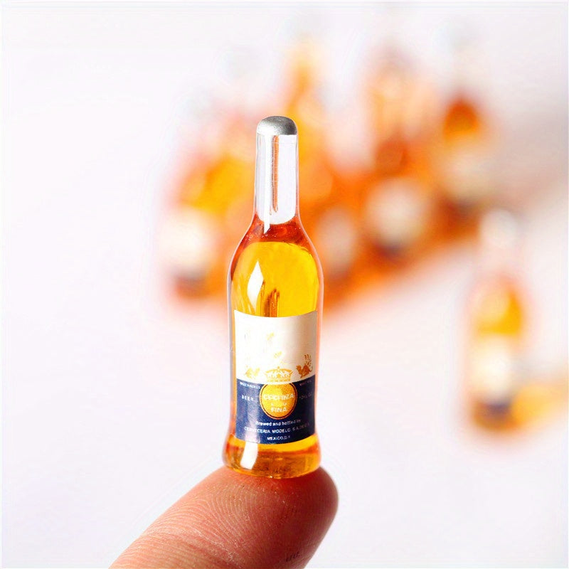 Mini Dollhouse DIY Beer Bottle Food Props