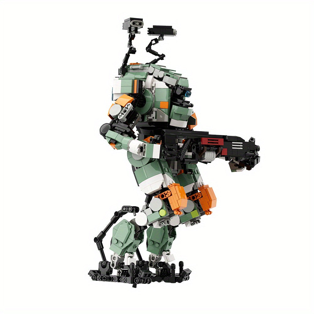 1061pcs Mecha Robot Block Toy Set - Build Your Own Mech