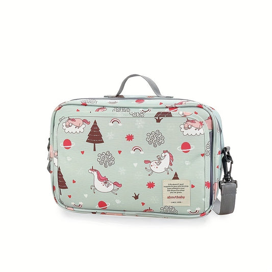 Waterproof Diaper Bag with Random Zero Wallet & Keychain