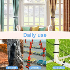 50pcs Ball Bungee Cords Tarp Canopy Bungee Balls Heavy Duty Tie Down Cord