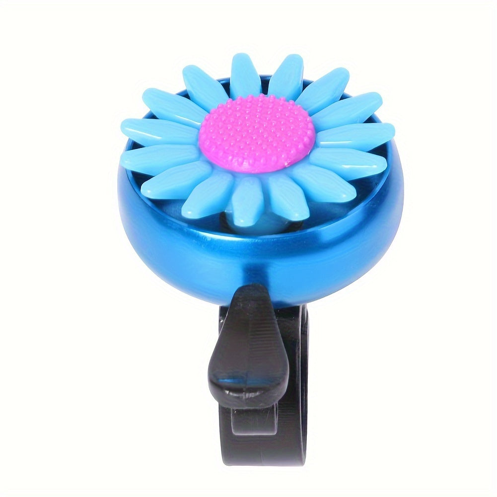 Flower Shape Bicycle Bell Set, Aluminum Alloy Bell